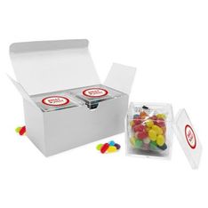 Jelly Bean Twin Acrylic Cube Gift Pack 50g