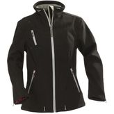 Savannah Ladies Water Repellent Softshell Jacket with Fleece Collar