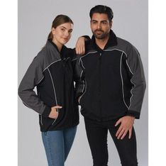 CASCADE Reversible Nylon Taslon Fleece Lined Jacket