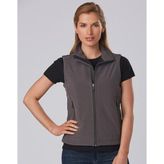 Ladies Water Resistant Stretch Softshell Hi Tech Vest