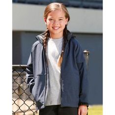 Kids Bonded Softshell Jacket with Detachable Hood
