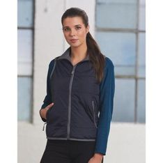 Reversible Puffer Vest with Dual Fabric Technology