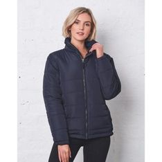 Unisex Water Resistant Pongee Shell Quilted Jacket