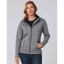 Jasper Cationic Quilted Hooded Jacket Ladies