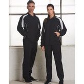 Legend Polyester Warm Up Jacket with Mesh Panels