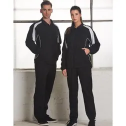 Legend Polyester Warm Up Jacket with Mesh Panels