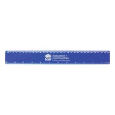 Translucent Plastic Ruler with Metric Measurements
