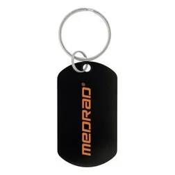 Aluminium Dog Tag Keychain with Engraving Area