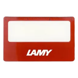 Pocket Ruler with Magnifier and Protective Sleeve