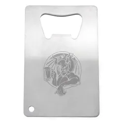 Stainless Steel Credit Card Size Wallet Bottle Opener