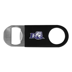 Bartenders Stubby Stainless Steel Bottle Opener with Vinyl Grip