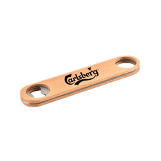 Sustainable Bamboo Stainless Steel Bottle Opener