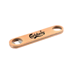 Sustainable Bamboo Stainless Steel Bottle Opener