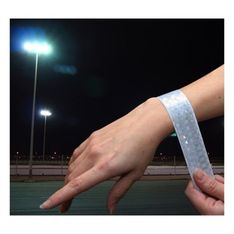 Reflective Slap Wristband Safety Visibility Band