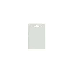 Access Clear Plastic Badge Holder 82mm x 130mm Vertical Format