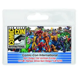 Clear Plastic Tradeshow Badge Holder