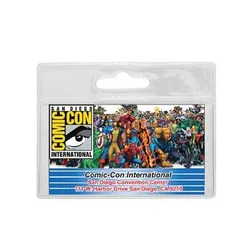 Clear Vinyl Tradeshow Badge Holder
