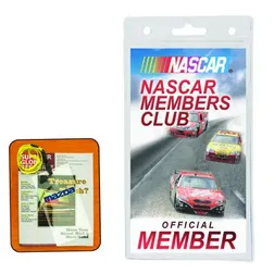 Clear Plastic Name Badge Holders With Logo Printing