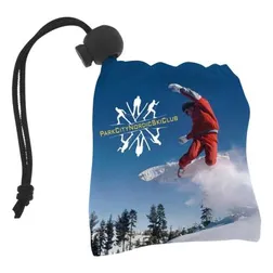 Detachable Microfibre Cleaning Cloth with Protective Pouch
