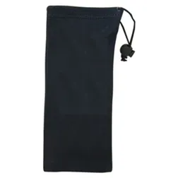 Microfibre Sunglass Pouch with Drawstring Closure and Cleaning Cloth