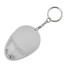Mouse Shape Metal Bottle Opener with Dice Keyring