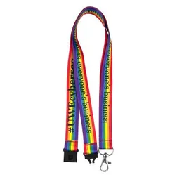 Dye Sublimation Polyester Lanyard 20mm Width