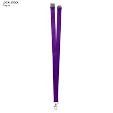 RPET Lanyard 20mm Wide Eco Recycled Polyester with Safety Breakaway