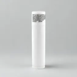 Flavoured SPF15 Sunscreen Lip Balm in White Tube