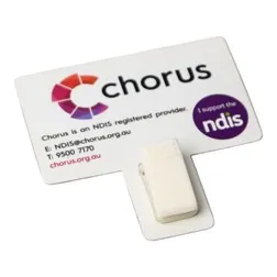 Textured Laminate T Shaped Magnetic Message Holders