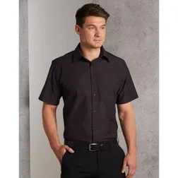 Nano Tech Wrinkle Resistant Short Sleeve Shirt