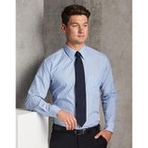 Balance Stripe Cotton Polyester Long Sleeve Mens Shirt
