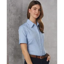 CVC Oxford Tailored Short Sleeve Professional Shirt