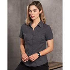 Ladies CoolDry Moisture Wicking Polyester Short Sleeve Shirt