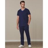 Mens Slimmer Fit Stretch Scrub Pants with Antimicrobial Protection