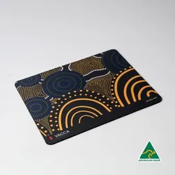 Deluxe Textured Laminate Mouse Mat with EVA Sponge Base