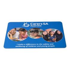Deluxe Textured Laminate Mouse Pad Natural Rubber Base