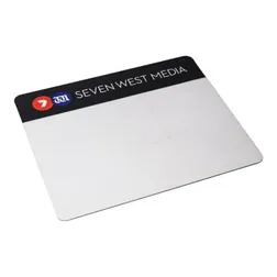 Fliptop Textured Laminate Mouse Mat with Natural Rubber Base