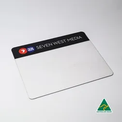 Fliptop Textured Laminate Mouse Mat with Natural Rubber Base