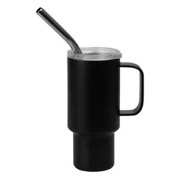 Mini Insulated Tumbler 2oz Stainless Steel Double Wall with Straw and Lid