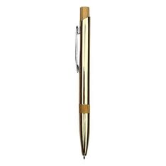 Manchester Aluminium Ballpoint Pen with Bamboo Accents