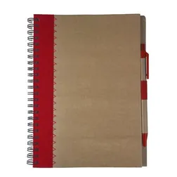 Envi A5 Recycled Notebook with Matching Pen