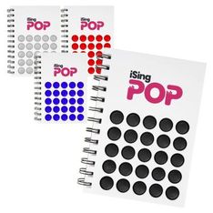 Diano A5 Pop Bubble Fidget Notebook with Lined Paper