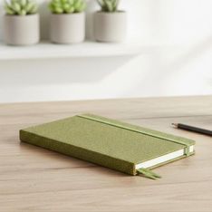 Mandras Eco Friendly Pressed Tea Leaf Notebook