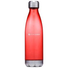 Quencher Translucent BPA Free Water Bottle with Stainless Steel Lid