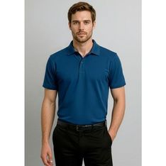 Byron TrueDry Cotton Blend Short Sleeve Polo