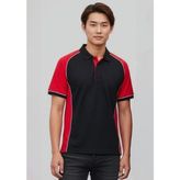 Nitro Pique Polo with Contrast Panels