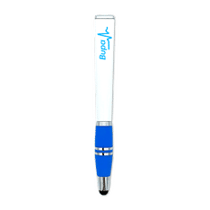 Byron Plastic Ballpoint Pen with Stylus Tip