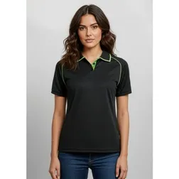 Fusion Ladies Hi Viz Cotton Polyester Safety Polo