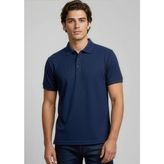 Mens Micro Waffle CoolDry Polyester Short Sleeve Polo