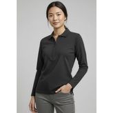 Ladies Long Sleeve Pique Polo with CoolDry Technology